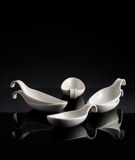 Acar | Porselen Kayık Kase