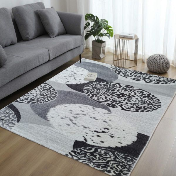 Siela Lux Collection Halı | Gri | S-1101-Grey