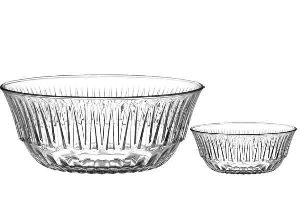 LAV Alinda 6 Küçük 1 Büyük Cam Kase Seti