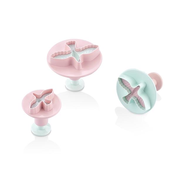 Bayev PD-3105 Coupe-pâte pressée à 3 motifs Seagull