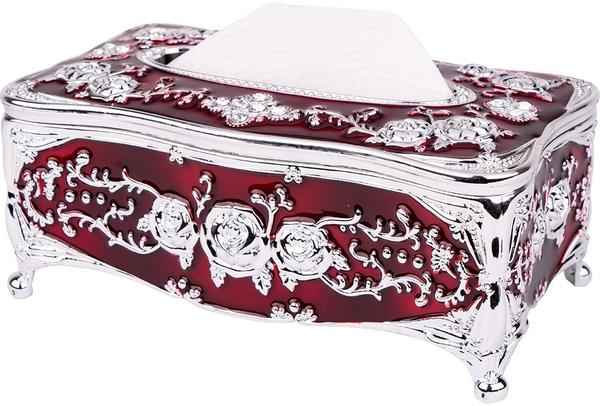 Bavary Peçete Kutusu | Bordo | By-Box-red-2