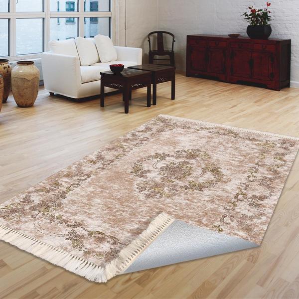 Milano Yıkanabilir Dekoratif Halı Kaymaz Taban | 8mm | MLN-DOT-HT341