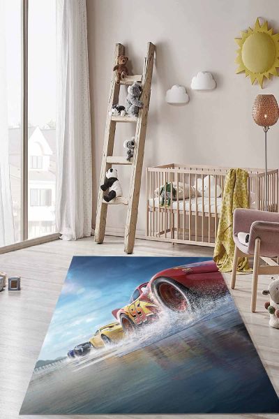 Birkilim Yıkanabilir İpeksi Kaymaz Taban Çocuk Odası Halısı | MLN-IP-HT-1555