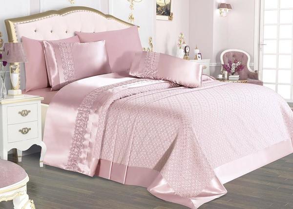 Danteel Home Fiona Pike Takımı Pembe/Pudra 2 Kişilik