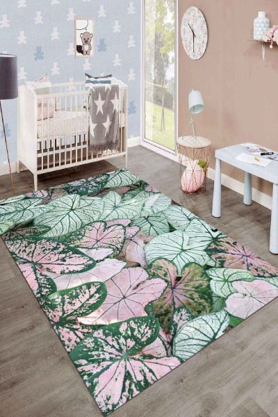 Birkilim Yıkanabilir İpeksi Kaymaz Taban Çocuk Odası Halısı | MLN-IP-SD-089