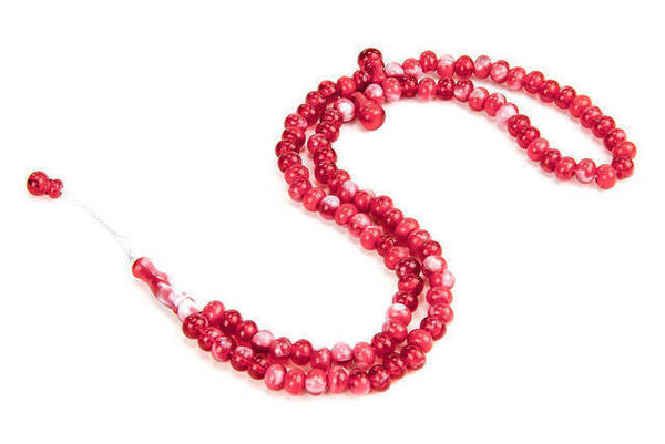 1. Kalite Akrilik Hac Umre Hediyelik Tesbih - 8 (10 ADET)