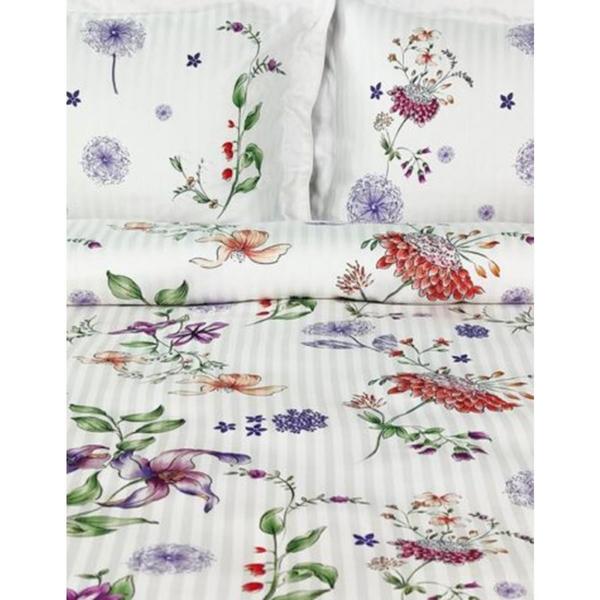 Satin 3D de qualité supérieure | Ensemble de housse de couette double | Orial