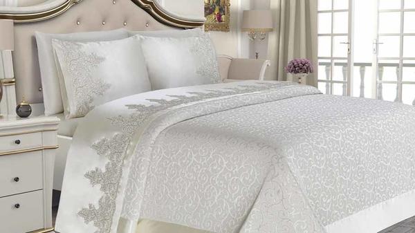 Dematex Pike Takımı Sultan Krem 2 Kişilik