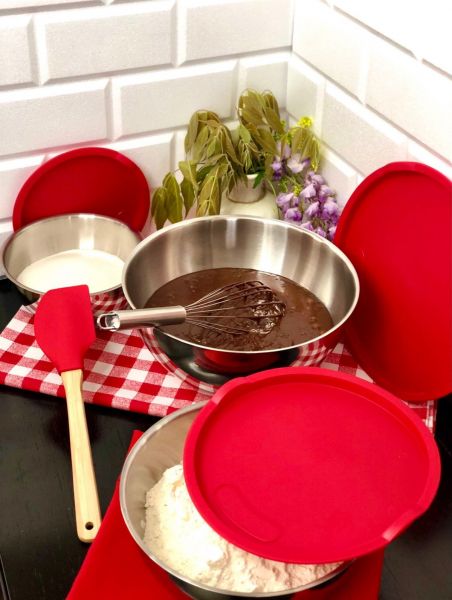 6 Parça Paslanmaz Çelik Çirpma Ve Saklama Kabi