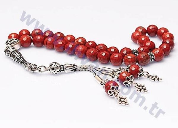 Jasper Stone Rosary (925 SET SILVER)