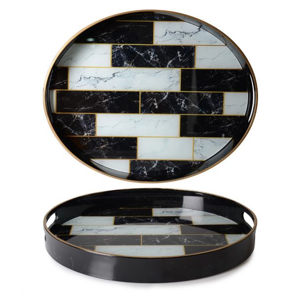 رقم 1 صينية بيضاوية 33 × 41 سم | IPEK-IRM028