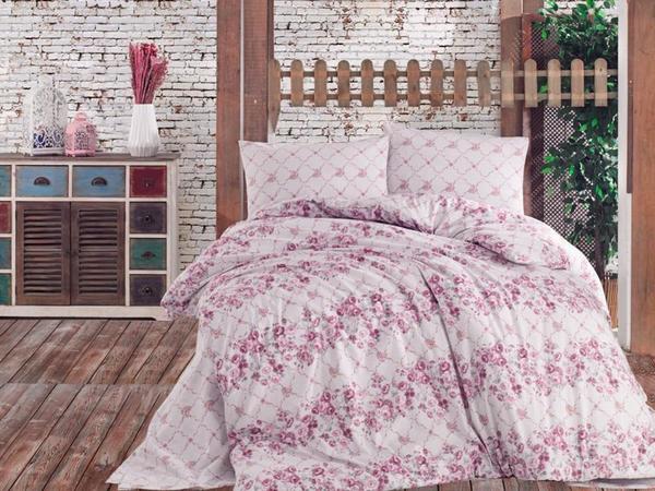 Smallpox Çift Kişilik Nevresim Takımı Pembe