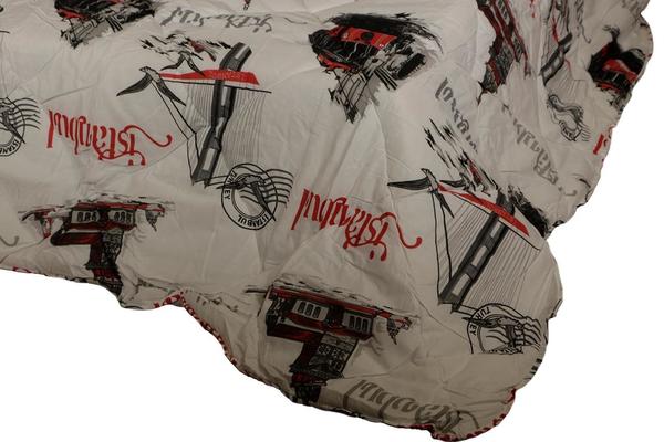 Ekvator İstanbul Lüks Yatak Odası Örtü Tek Kişilik