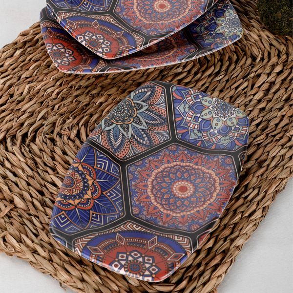 Mihribah Kayık Tabak 19 Cm 3 Adet - 17669 | Keramika