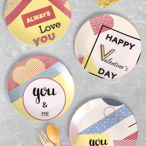 Assiette de service Love 25 Cm - 18079-18080-18081-18082 | Keramika