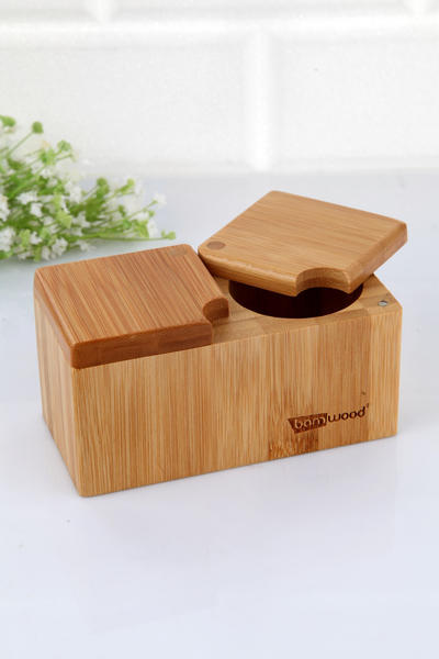 مطبخ الملكة | رف توابل من بامبو لوكس