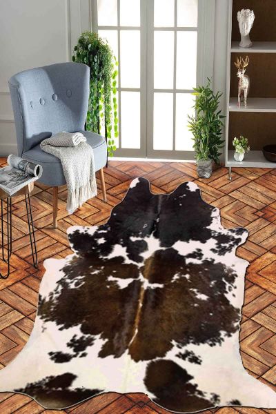 Birkilim Lazer Kesim Yıkanabilir İpeksi Kaymaz Taban Dekoratif Halı | MLN-IP-SD-072