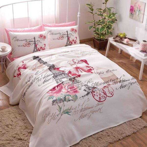 Taç Comfort Pike Takımı Giselle 2 Kişilik Pembe