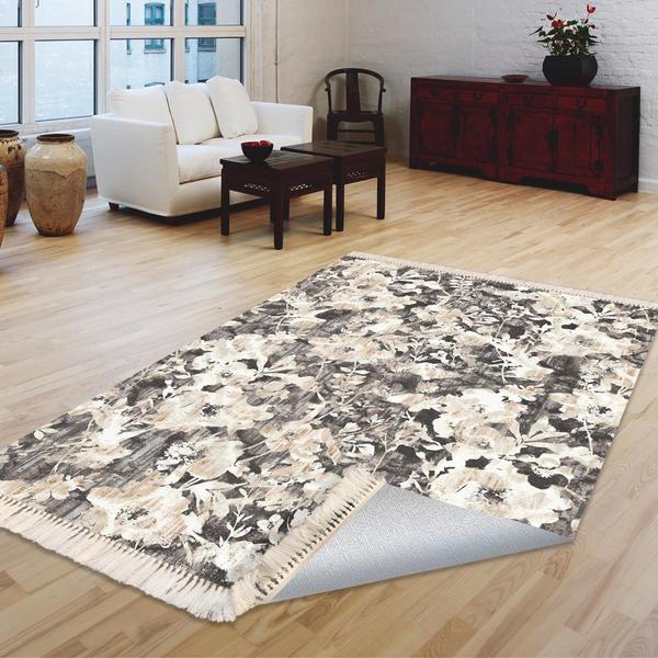 Milano Yıkanabilir Dekoratif Halı Kaymaz Taban | 8mm | MLN-DOT-HT376