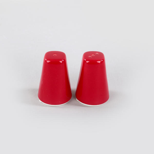 Kırmızı Assos Tuzluk-Biberlik | Keramika