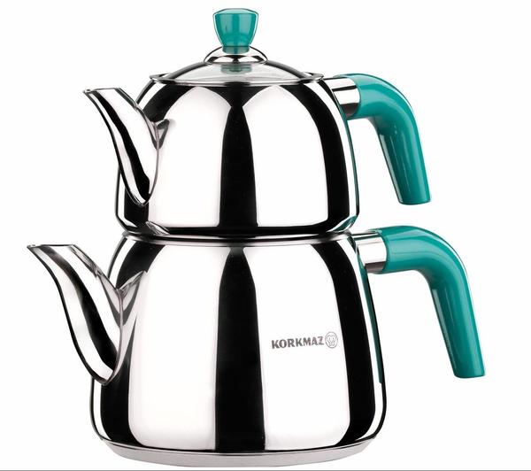 Korkmaz Azura Çaydanlık Paslanmaz Çelik 3.1 lt | A065