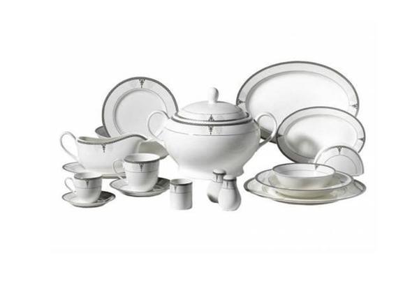 Korkmaz Pearl Collection | 86 Parça | 12 Kişilik | Yuvarlak | Yemek Takımı | A8203