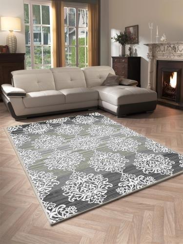 Dinarsu Tivoli Klasik Desenli Halı | Gri | 22808-95-Grey