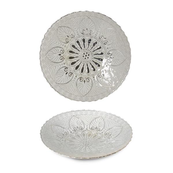 16749 ASSIETTE RONDE GUMUS BLANC-30 CM | SILK-AKC914