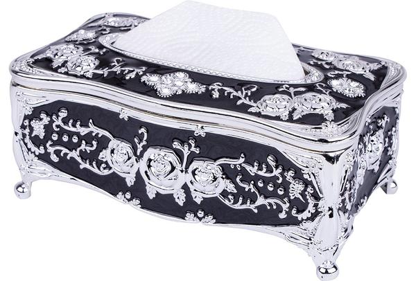 Bavary Peçete Kutusu | Siyah | By-Box-Black-2