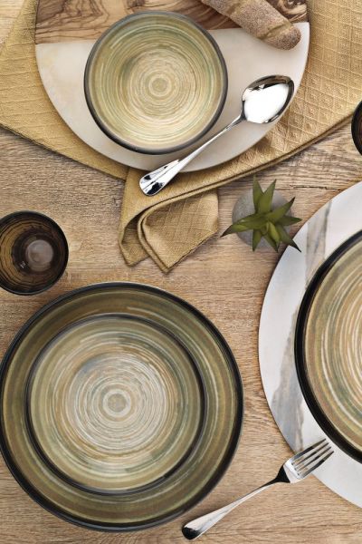 Kütahya Porselen Nanokrem 24 Parça Yemek Seti 891001