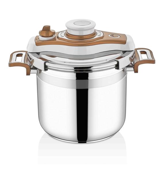 7 Lt Pratik Gold Düdüklü Tencere