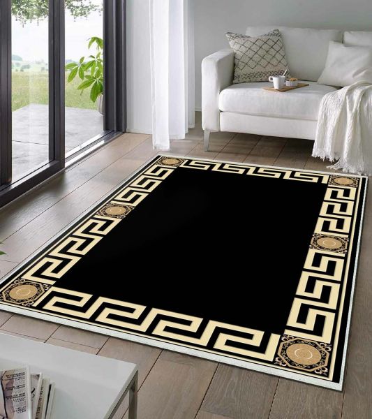 Birkilim Yıkanabilir Dekoratif Halı İpeksi Kaymaz Taban | MLN-IP-SD-528