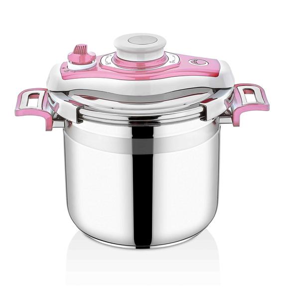 7 Lt Pratik Pembe Düdüklü Tencere