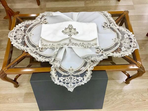 Französisches geschnürtes Elfenhandtuch-Bündelset