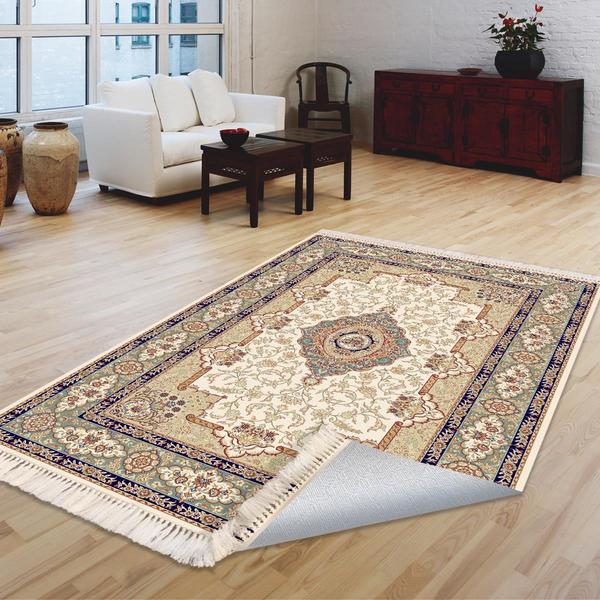 Milano Yıkanabilir Dekoratif Halı Kaymaz Taban | 8mm | MLN-DOT-HT041