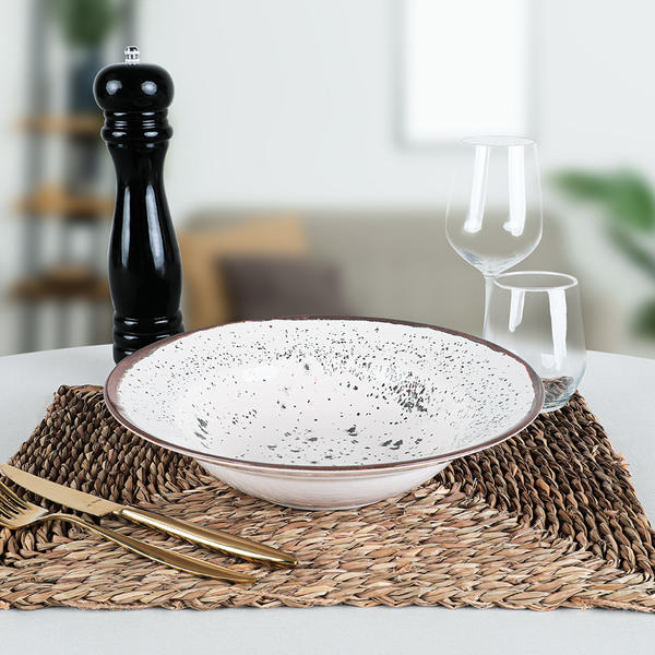 Assiette à pâtes Splash 26 Cm - 18993 | Keramika
