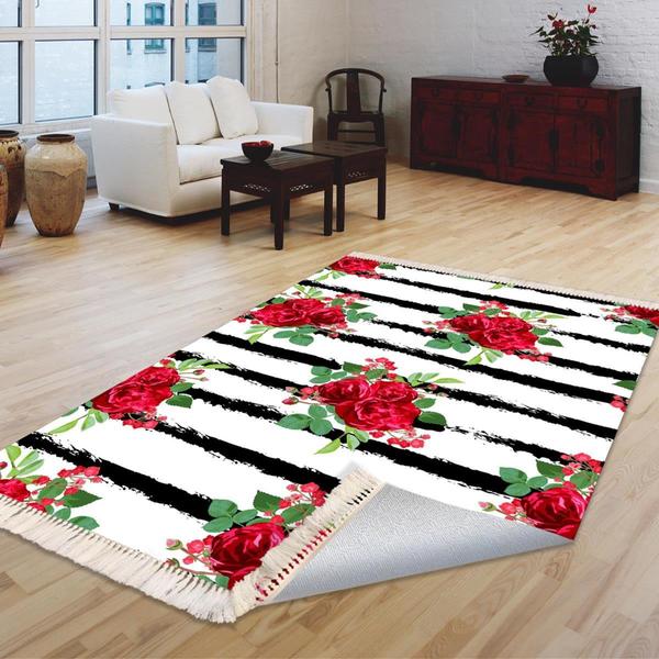 Milano Yıkanabilir Dekoratif Halı Kaymaz Taban | 8mm | MLN-HS397-1