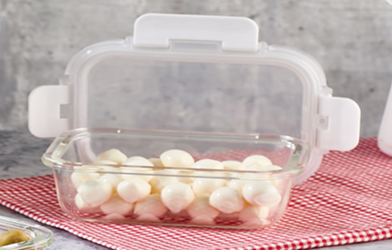 Vip Ahmet Borosilicate Glass Storage Container 370 Ml | VIPAHMET-VP-889