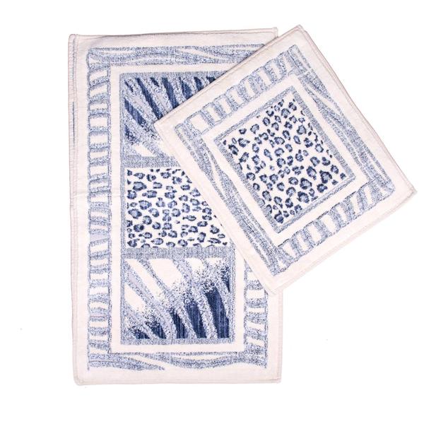 Ensemble 2 pièces en coton Minteks Safari - Bleu Boncuk