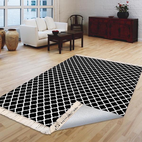 Milano Yıkanabilir Dekoratif Halı Kaymaz Taban | 8mm | MLN-DOT-HT518