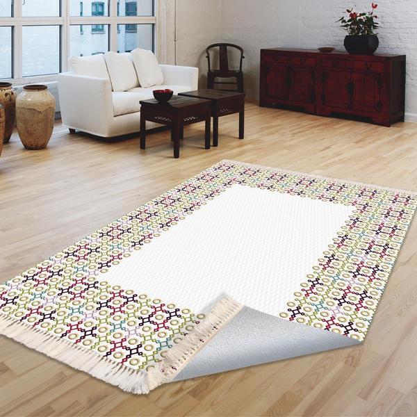 Milano Yıkanabilir Dekoratif Halı Kaymaz Taban | 8mm | MLN-HY-1056