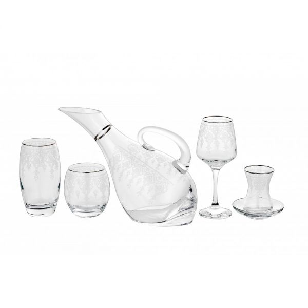 31 Parça Kristal Cam Seti