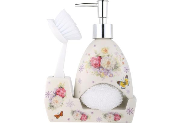 Dematex Lüks Porselen Sabunluk 3 Adet Çatı Set | SS-2