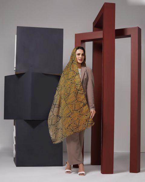 Dekonaz | Desenli Modern Tasarımlı Bayan Eşarp | DKNZ-313144