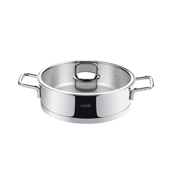 Cocotte en acier 24 cm Silver Trend