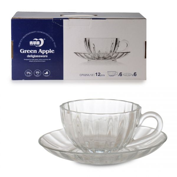 CF025 / L12 6LI GLASS CAY SET 140 cc | IPEK-11808