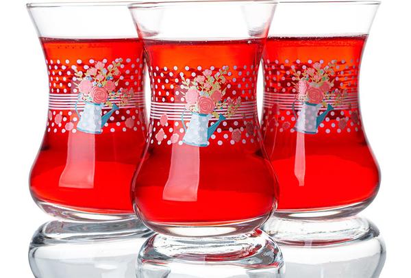 Lav Petunya Çay Bardağı Seti 6 Adet | 135cc | Dmt-303-sb3387Lav Petunya Çay Bardağı Seti 6 Adet | 135cc | Dmt-303-sb3387