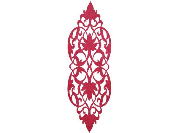 Tapis de course en velours Lily Lux Fuchsia