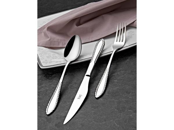 Taç Cornella Petra 90 Parça Çatal Kaşık Bıçak Seti | 12 Kişilik | Paslanmaz Çelik | TAC-5015