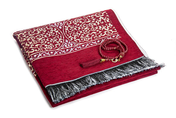 Ultra Plus Kabe Örtüsü Seccade Bordo